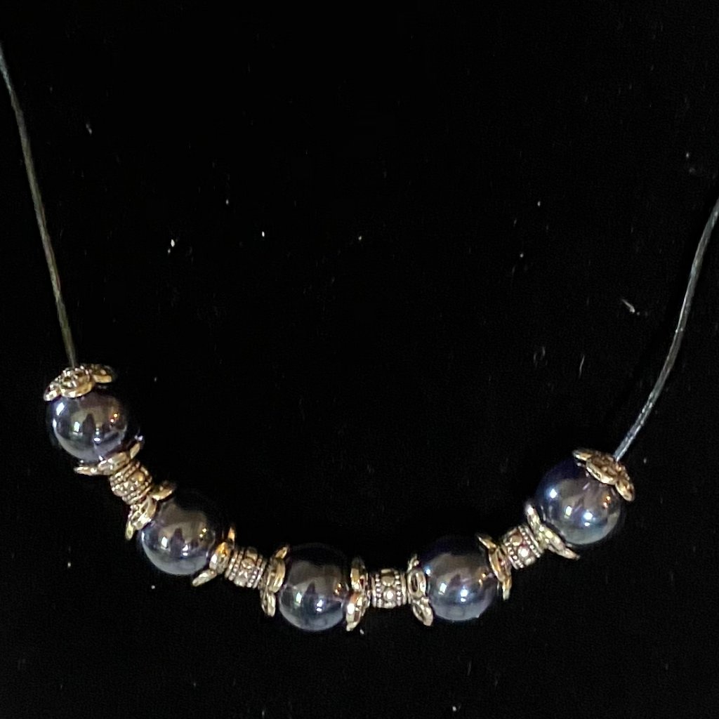 Dark Purple Necklace